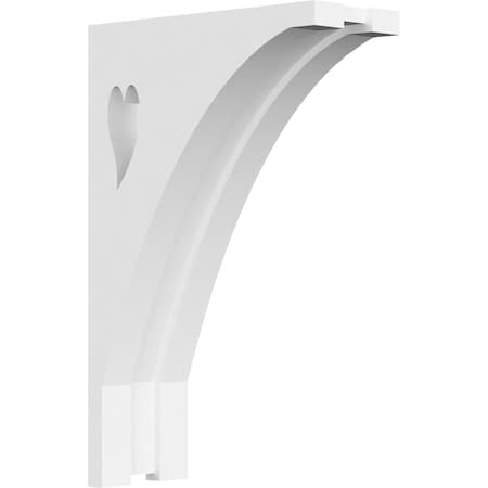 Ekena Millwork Winston Architectural Grade PVC Corbel, 1 7/8"W X 4 1/2"D X 7"H CORP01X04X07WN